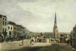 print of Birmingham High Street, warwickshire