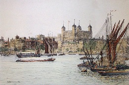 print of the Tower of London