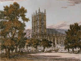 Westminster Abbey, large print