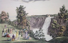 large print of Falls of Montmorency, canada