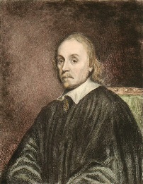 Doctor William Harvey, etching