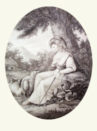 Sheperdess, classical print