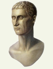 print of marble bust