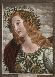 Head of Pallas, by Botticelli