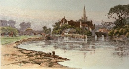 Abingdon, etching