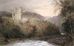 large print of balmoral castle after david law