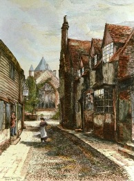 print of rye, sussex