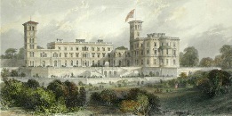 print of Osborne House, Isle of Wight