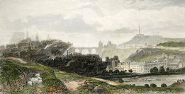 print of edinburgh castle after allan duncan