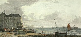 print of Brighton, Chain Pier, sussex