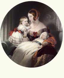 young queen victoria as a mother