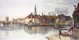 large print of st. Ives in Huntingdon